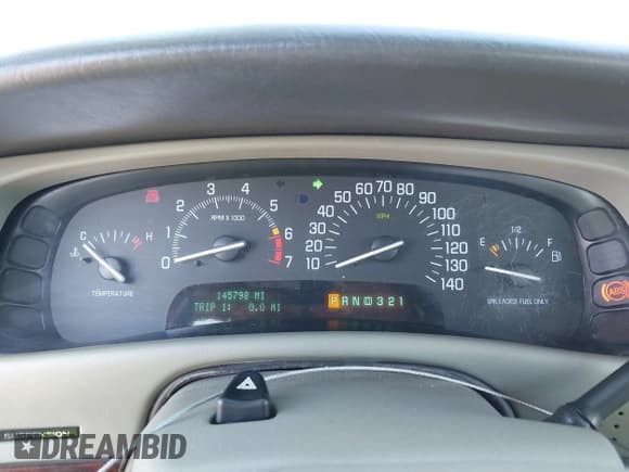 ✅ 1998 Buick Park Avenue Ultra • VIN: 1G4CU5213W4624554 • Lot: 41599231. Wystawiony na IAAI z przebiegiem 145 798 mil. Bezpłatny archiwum sprzedaży aukcyjnych z USA i szczegółowy raport historii pojazdu na DreamBid. Zdjęcie 7.
