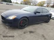 ✅ 2014 Maserati Quattroporte S Q4 • VIN: ZAM56RRA4E1092988 • Лот: 90698645. Опубликован ранее на Copart с пробегом 77 822 миль. Бесплатный доступ к архиву аукционных продаж из США и подробный отчёт об истории автомобиля на DreamBid. Изображение 1.