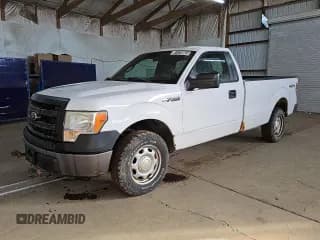 ✅ 2014 Ford F-150 XL • VIN: 1FTMF1EMXEKF95534 • Lot: 91978865. Listed on Copart with 197,236 mi. Free auction sales archive from the USA and detailed vehicle history report at DreamBid. Image 1.