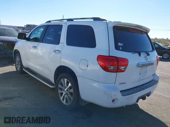 ✅ 2008 Toyota Sequoia Limited • VIN: 5TDZY68A48S012144 • Лот: 43751078. Опубликован ранее на IAAI с пробегом 288 065 миль. Бесплатный доступ к архиву аукционных продаж из США и подробный отчёт об истории автомобиля на DreamBid. Изображение 3.