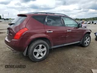 ✅ 2005 Nissan Murano S • VIN: JN8AZ08W85W417944 • Lot: 66903534. Wystawiony na Copart z przebiegiem 127 495 mil. Bezpłatny archiwum sprzedaży aukcyjnych z USA i szczegółowy raport historii pojazdu na DreamBid. Zdjęcie 3.