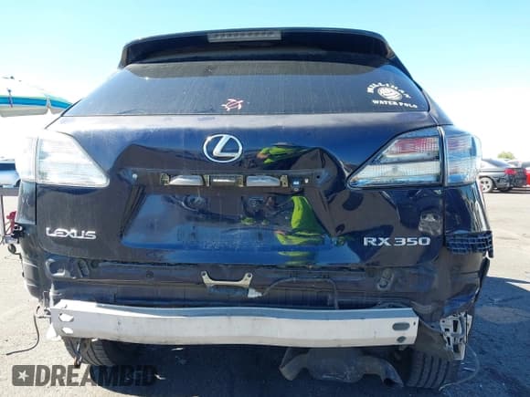 ✅ 2010 Lexus RX 350 • VIN: 2T2BK1BA4AC040633 • Лот: 43475657. Опубликован ранее на IAAI с пробегом 185 823 миль. Бесплатный доступ к архиву аукционных продаж из США и подробный отчёт об истории автомобиля на DreamBid. Изображение 6.