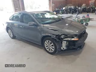 ✅ 2014 Volkswagen Passat S • VIN: 1VWAT7A3XEC102471 • Lot: 42550410. Listed on IAAI with 90,703 mi. Free auction sales archive from the USA and detailed vehicle history report at DreamBid. Image 1.