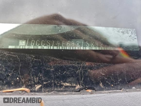 ✅ 2009 Chevrolet Colorado Work Truck • VIN: 1GCCS19E698138927 • Lot: 93913965. Listed on Copart with 285,102 mi. Free auction sales archive from the USA and detailed vehicle history report at DreamBid. Image 12.