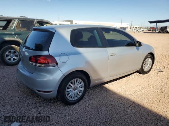 ✅ 2012 Volkswagen Golf • VIN: WVWBB7AJ2CW321378 • Lot: 47142315. Listed on Copart with 87,540 mi. Free auction sales archive from the USA and detailed vehicle history report at DreamBid. Image 3.