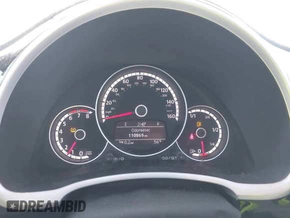 ✅ 2016 Volkswagen Beetle SE • VIN: 3VWJ17AT6GM616552 • Lot: 43693263. Listed on IAAI with 110,869 mi. Free auction sales archive from the USA and detailed vehicle history report at DreamBid. Image 7.