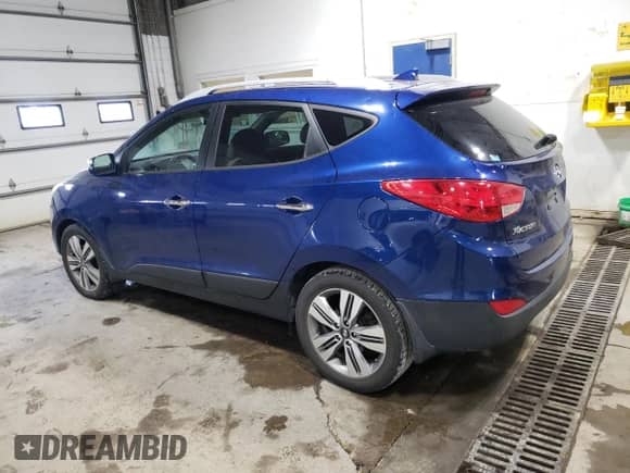 2014 Hyundai Tucson Limited z VIN KM8JUCAG1EU798509, wystawiony jako Copart lot #71026625 z przebiegiem 112 131 mil mil oraz Szkoda całkowita • Salvage title. Historia ofert i sprzedaży dostępna na DreamBid. Obrazek 2.