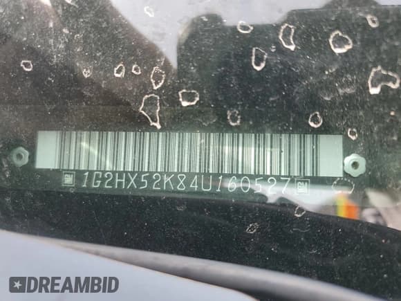 ✅ 2004 Pontiac Bonneville SE • VIN: 1G2HX52K84U160527 • Lot: 65339015. Wystawiony na Copart z przebiegiem 200 019 mil. Bezpłatny archiwum sprzedaży aukcyjnych z USA i szczegółowy raport historii pojazdu na DreamBid. Zdjęcie 12.