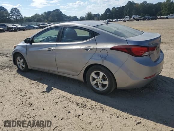 ✅ 2015 Hyundai Elantra SE • VIN: 5NPDH4AE1FH642654 • Lot: 86889085. Listed on Copart with 190,572 mi. Free auction sales archive from the USA and detailed vehicle history report at DreamBid. Image 2.