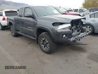 ✅ 2018 Toyota Tacoma SR5 • VIN: 5TFSZ5AN6JX159345 • Lot: 43672063. Listed on IAAI with 73,062 mi. Free auction sales archive from the USA and detailed vehicle history report at DreamBid. Image 1.