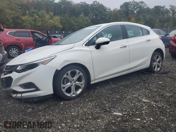 ✅ 2018 Chevrolet Cruze Premier • VIN: 3G1BF6SM1JS607103 • Lot: 86512315. Listed on Copart with 95,073 mi. Free auction sales archive from the USA and detailed vehicle history report at DreamBid. Image 1.