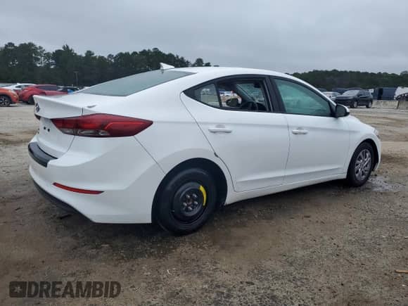 2017 Hyundai Elantra SE with VIN 5NPD74LF4HH037278, listed as a Copart auction lot 85110535 with 105,186 mi miles and Clean title. Bid and sale history available at DreamBid. Image 3.