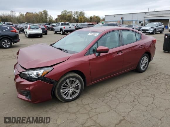 ✅ 2017 Subaru Impreza Premium • VIN: 4S3GKAB65H3612432 • Лот: 90530525. Опубликован ранее на Copart с пробегом 76 201 миль. Бесплатный доступ к архиву аукционных продаж из США и подробный отчёт об истории автомобиля на DreamBid. Изображение 1.