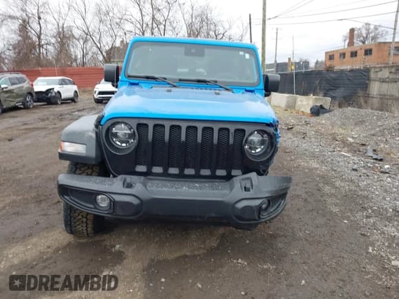 ✅ 2022 Jeep Wrangler Unlimited Sport S • VIN: 1C4HJXDG9NW116270 • Lot: 41227700. Listed on IAAI with 40,181 mi. Free auction sales archive from the USA and detailed vehicle history report at DreamBid. Image 12.