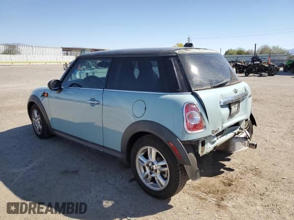 2013 MINI Hardtop with VIN WMWSU3C55DT681697, listed as a Copart auction lot 50325745 with 68,386 mi miles and Salvage title. Bid and sale history available at DreamBid. Image 2.