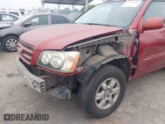 2001 Toyota Highlander с VIN JTEGF21A110027818, выставлен на аукционе IAAI как лот 42433308 с пробегом 223 652 миль миль и . История ставок и продаж доступна на DreamBid. Изображение 6.