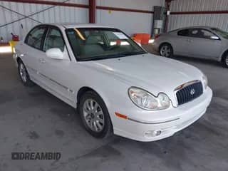 2003 Hyundai Sonata GLS with VIN KMHWF35H23A762345, listed as a IAAI auction lot 42591006 with 94,350 mi miles and . Bid and sale history available at DreamBid. Image 1.