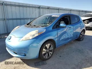 ✅ 2013 Nissan LEAF SL • VIN: 1N4AZ0CP0DC423724 • Lot: 87407985. Listed on Copart with 100,242 mi. Free auction sales archive from the USA and detailed vehicle history report at DreamBid. Image 1.