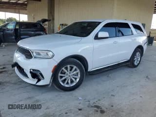 ✅ 2021 Dodge Durango SXT • VIN: 1C4RDHAG3MC760580 • Лот: 89435095. Опубликован ранее на Copart с пробегом 66 726 миль. Бесплатный доступ к архиву аукционных продаж из США и подробный отчёт об истории автомобиля на DreamBid. Изображение 1.