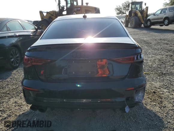 ✅ 2022 Audi S3 Premium Plus • VIN: WAUH3DGY8NA005992 • Lot: 53988684. Listed on Copart with 33,849 mi. Free auction sales archive from the USA and detailed vehicle history report at DreamBid. Image 6.