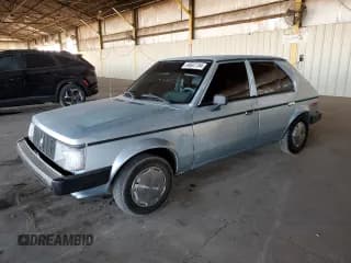 ✅ 1990 Plymouth Horizon • VIN: 1P3XL18D3LC706868 • Lot: 84697704. Wystawiony na Copart z przebiegiem 98 633 mil. Bezpłatny archiwum sprzedaży aukcyjnych z USA i szczegółowy raport historii pojazdu na DreamBid. Zdjęcie 1.