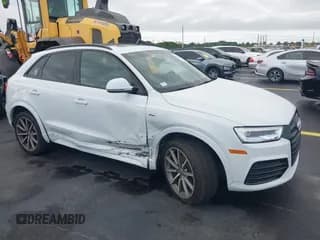 ✅ 2017 Audi Q3 Prestige • VIN: WA1GCCFS9HR001987 • Lot: 42245635. Listed on IAAI with 79,172 mi. Free auction sales archive from the USA and detailed vehicle history report at DreamBid. Image 1.