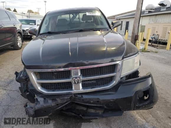 2008 Dodge Dakota SLT with VIN 1D7HE48N58S536752, listed as a Copart auction lot 79686974 with 220,024 mi miles and Salvage title. Bid and sale history available at DreamBid. Image 5.