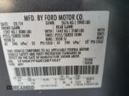 ✅ 2014 Ford Explorer Limited • VIN: 1FM5K7F92EGB73527 • Lot: 80208265. Listed on Copart with 127,446 mi. Free auction sales archive from the USA and detailed vehicle history report at DreamBid. Image 13.