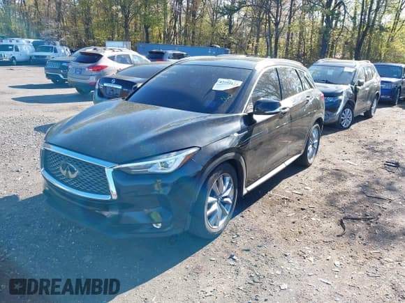 ✅ 2019 Infiniti QX50 Essential • VIN: 3PCAJ5M33KF148215 • Лот: 42092174. Опубликован ранее на IAAI с пробегом 82 604 миль. Бесплатный доступ к архиву аукционных продаж из США и подробный отчёт об истории автомобиля на DreamBid. Изображение 2.