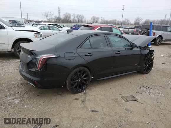 ✅ 2021 Cadillac CT4 V-Series • VIN: 1G6DH5RL5M0115965 • Lot: 44905365. Listed on Copart with 56,926 mi. Free auction sales archive from the USA and detailed vehicle history report at DreamBid. Image 3.