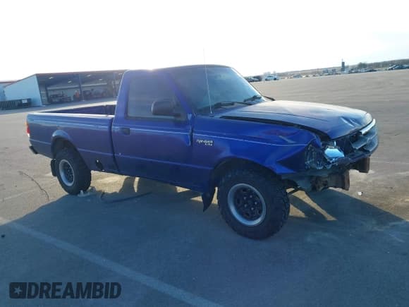 ✅ 1997 Ford Ranger XLT • VIN: 1FTCR10A1VUA38791 • Lot: 43797016. Listed on IAAI with 183,782 mi. Free auction sales archive from the USA and detailed vehicle history report at DreamBid. Image 1.