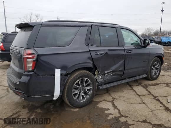 2024 Chevrolet Tahoe Z71 with VIN 1GNSKPKL2RR146998, listed as a Copart auction lot 84058674 with 13,082 mi miles and Clean title. Bid and sale history available at DreamBid. Image 3.