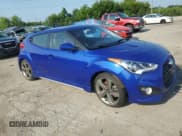 ✅ 2014 Hyundai Veloster Turbo • VIN: KMHTC6AE6EU202354 • Lot: 63411794. Wystawiony na Copart z przebiegiem Nie podano. Bezpłatny archiwum sprzedaży aukcyjnych z USA i szczegółowy raport historii pojazdu na DreamBid. Zdjęcie 4.