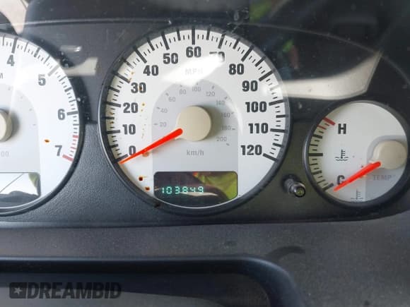 ✅ 2004 Chrysler Sebring GTC • VIN: 1C3EL75R24N315599 • Lot: 42458165. Listed on IAAI with 103,849 mi. Free auction sales archive from the USA and detailed vehicle history report at DreamBid. Image 7.