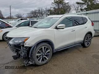 ✅ 2017 Nissan Rogue SL • VIN: 5N1AT2MV5HC812557 • Lot: 96180955. Listed on Copart with 70,713 mi. Free auction sales archive from the USA and detailed vehicle history report at DreamBid. Image 1.