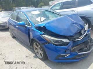 2017 Chevrolet Cruze Premier с VIN 3G1BF6SM1HS505486, выставлен на аукционе IAAI как лот 43142063 с пробегом 147 506 миль миль и . История ставок и продаж доступна на DreamBid. Изображение 1.