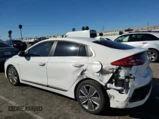2017 Hyundai Ioniq Limited with VIN KMHC85LC5HU020995, listed as a Copart auction lot 41445644 with 185,096 mi miles and . Bid and sale history available at DreamBid. Image 2.