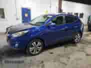 2014 Hyundai Tucson Limited z VIN KM8JUCAG1EU798509, wystawiony jako Copart lot #71026625 z przebiegiem 112 131 mil mil oraz Szkoda całkowita • Salvage title. Historia ofert i sprzedaży dostępna na DreamBid. Obrazek 1.