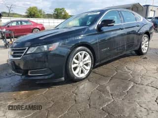 2016 Chevrolet Impala LT z VIN 2G1115S37G9116892, wystawiony jako Copart lot #80850155 z przebiegiem 153 223 mil mil oraz Szkoda całkowita • Salvage title. Historia ofert i sprzedaży dostępna na DreamBid. Obrazek 1.