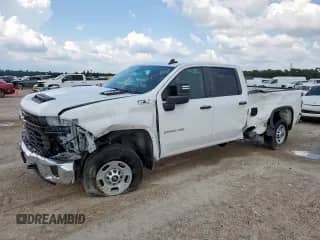 2024 Chevrolet Silverado 2500HD Work Truck with VIN 1GC4YLE79RF221902, listed as a Copart auction lot 68504645 with 26,974 mi miles and Salvage title. Bid and sale history available at DreamBid. Image 1.