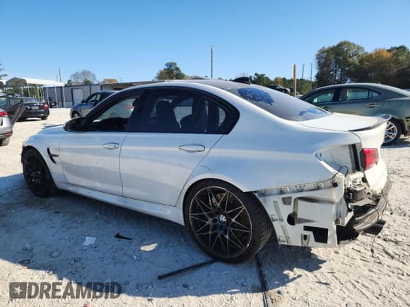 ✅ 2018 BMW M3 • VIN: WBS8M9C53J5K99774 • Lot: 92917515. Listed on Copart with Not provided. Free auction sales archive from the USA and detailed vehicle history report at DreamBid. Image 2.