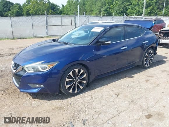 ✅ 2016 Nissan Maxima SR • VIN: 1N4AA6AP4GC425770 • Lot: 42658849. Listed on IAAI with 54,841 mi. Free auction sales archive from the USA and detailed vehicle history report at DreamBid. Image 18.