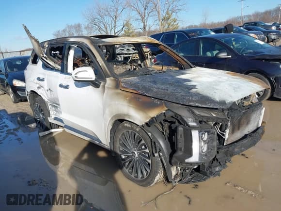 ✅ 2024 Hyundai Palisade Calligraphy • VIN: KM8R7DGE5RU704806 • Лот: 41485565. Опубликован ранее на IAAI с пробегом Не указан. Бесплатный доступ к архиву аукционных продаж из США и подробный отчёт об истории автомобиля на DreamBid. Изображение 1.