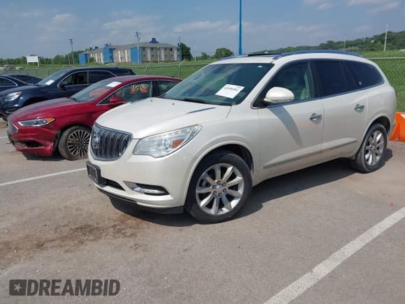 ✅ 2015 Buick Enclave Premium • VIN: 5GAKVCKD8FJ180036 • Лот: 42456562. Опубликован ранее на IAAI с пробегом 82 953 миль. Бесплатный доступ к архиву аукционных продаж из США и подробный отчёт об истории автомобиля на DreamBid. Изображение 2.