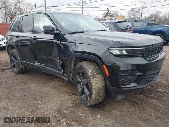 ✅ 2023 Jeep Grand Cherokee Laredo • VIN: 1C4RJHAG4PC599198 • Lot: 41741474. Listed on IAAI with 19,162 mi. Free auction sales archive from the USA and detailed vehicle history report at DreamBid. Image 1.
