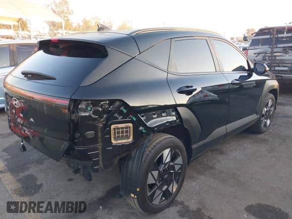 2024 Hyundai Kona SEL with VIN KM8HC3AB5RU049062, listed as a IAAI auction lot 41358253 with 15,289 mi miles and . Bid and sale history available at DreamBid. Image 4.