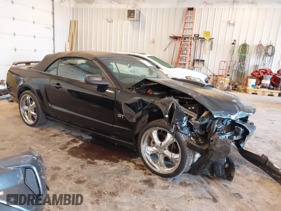 ✅ 2007 Ford Mustang GT Deluxe • VIN: 1ZVHT85HX75358269 • Lot: 43349509. Listed on IAAI with 93,128 mi. Free auction sales archive from the USA and detailed vehicle history report at DreamBid. Image 1.