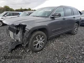 2024 Jeep Grand Cherokee Limited with VIN 1C4RJKBG7R8931412, listed as a Copart auction lot 84738235 with 11,405 mi miles and Salvage title. Bid and sale history available at DreamBid. Image 1.
