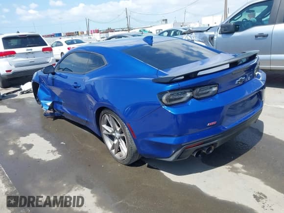 ✅ 2019 Chevrolet Camaro 1SS • VIN: 1G1FF1R76K0153718 • Lot: 41938230. Wystawiony na IAAI z przebiegiem 51 642 mil. Bezpłatny archiwum sprzedaży aukcyjnych z USA i szczegółowy raport historii pojazdu na DreamBid. Zdjęcie 3.