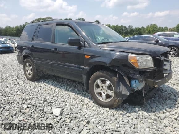 ✅ 2008 Honda Pilot SE • VIN: 5FNYF18348B035594 • Lot: 64173705. Listed on Copart with 164,223 mi. Free auction sales archive from the USA and detailed vehicle history report at DreamBid. Image 4.
